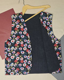 جلیقه طرح گلدوزی زنانه دو رو