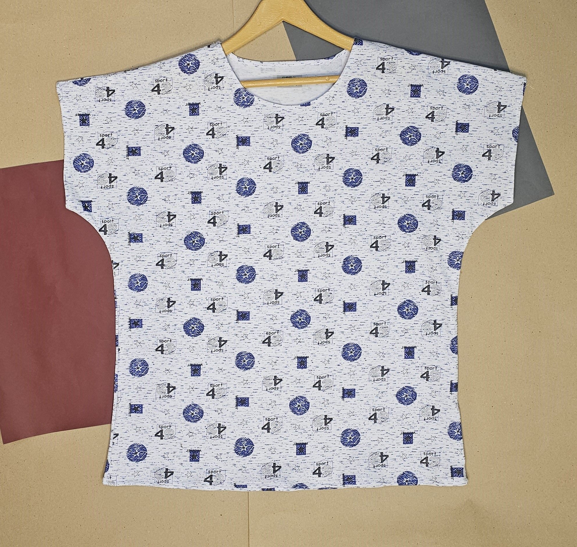 تیشرت  تریکو نخ و پنبه  طرح فورد